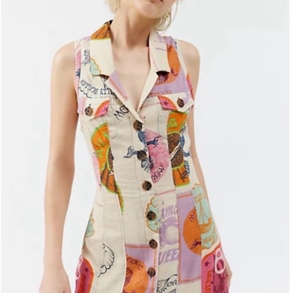 BDG by Urban Outfitters Patchwork Dress